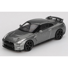 Nissan GTR (R35) CRS version '13, grijs metallic (1089) (blister verpakking)