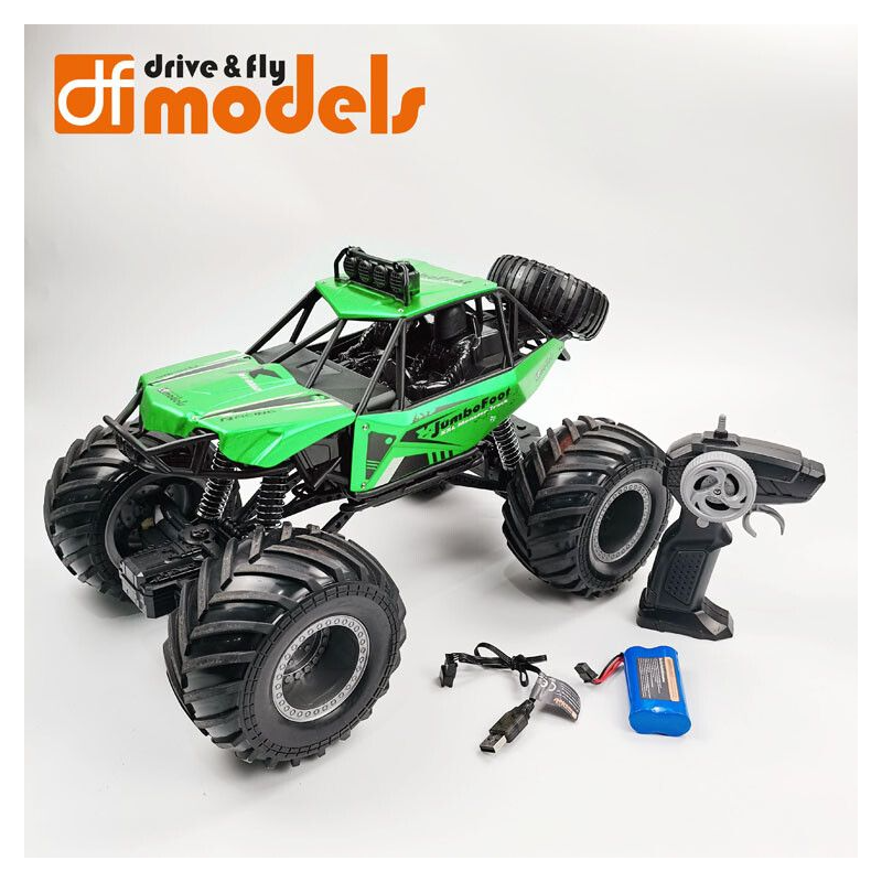 Jumbo Foot V2 Off-Roader (Groen) 1:10 RTR, DF Models
