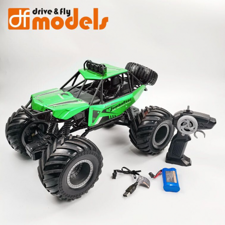 Jumbo Foot V2 Off-Roader (Groen) 1:10 RTR, DF Models