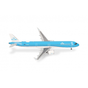 Airbus A321neo KLM PH-AXE Landkaartje / Map Butterfly (NL) 1:200, Herpa