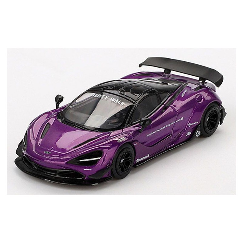 McLaren 720S LB Works '20, paars MiniGT (841)