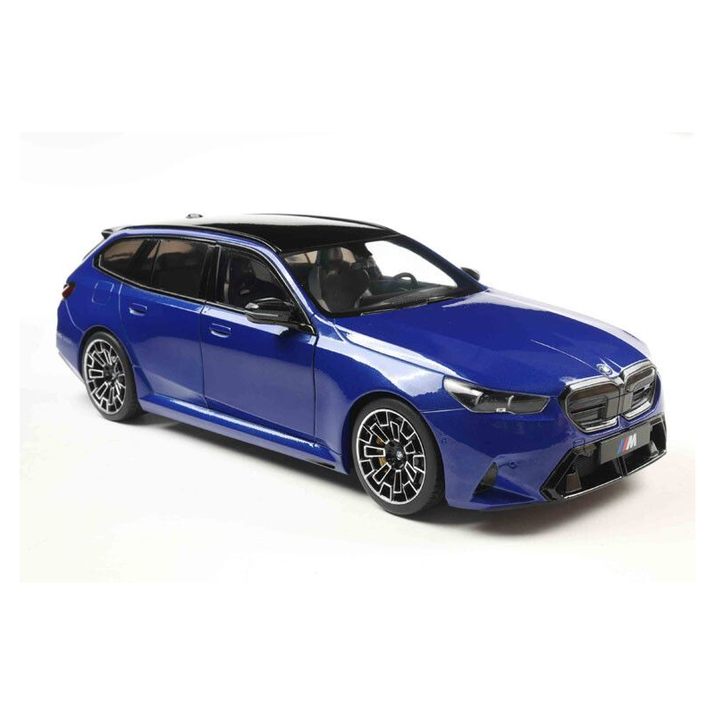 BMW M5 Touring (G99) '24, blauw metallic - 1:18 -  Solido