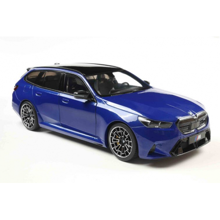 BMW M5 Touring (G99) '24, blauw metallic - 1:18 -  Solido