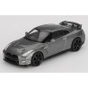 Nissan GTR (R35) CRS version '13, grijs metallic 1:64 MiniGT (1089)