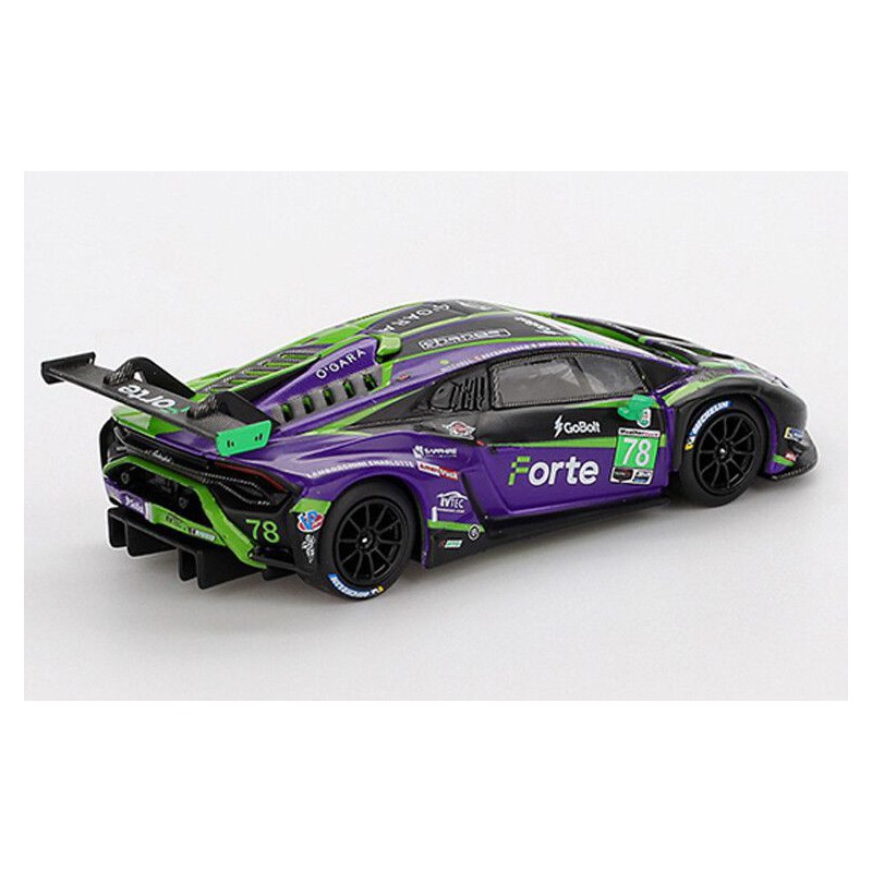 Lamborghini Huracan GT3 EVO2 Forte Rac. Nr78 Day. 24h '24 1:64 MiniGT (1062)