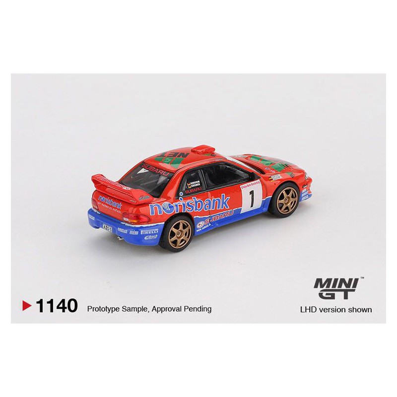 Subaru Impreza WRC97 Nr1 DRM Champoin '99 1:64 MiniGT (1140)
