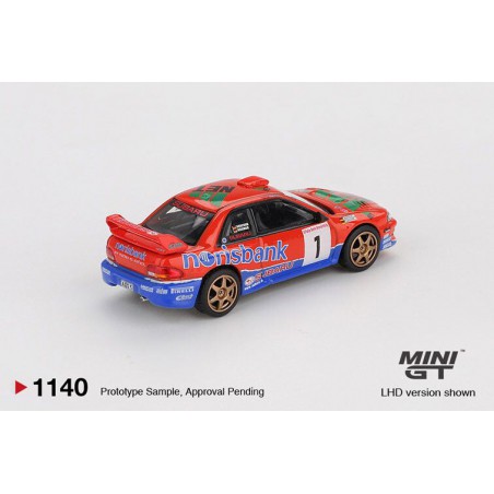 Subaru Impreza WRC97 Nr1 DRM Champoin '99 1:64 MiniGT (1140)