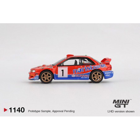 Subaru Impreza WRC97 Nr1 DRM Champoin '99 1:64 MiniGT (1140)