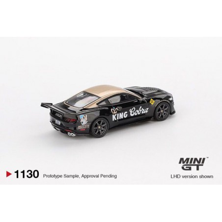 Shelby GT500 Dragon Snake concept '20, zwart & goud 1:64 MiniGT (1130)