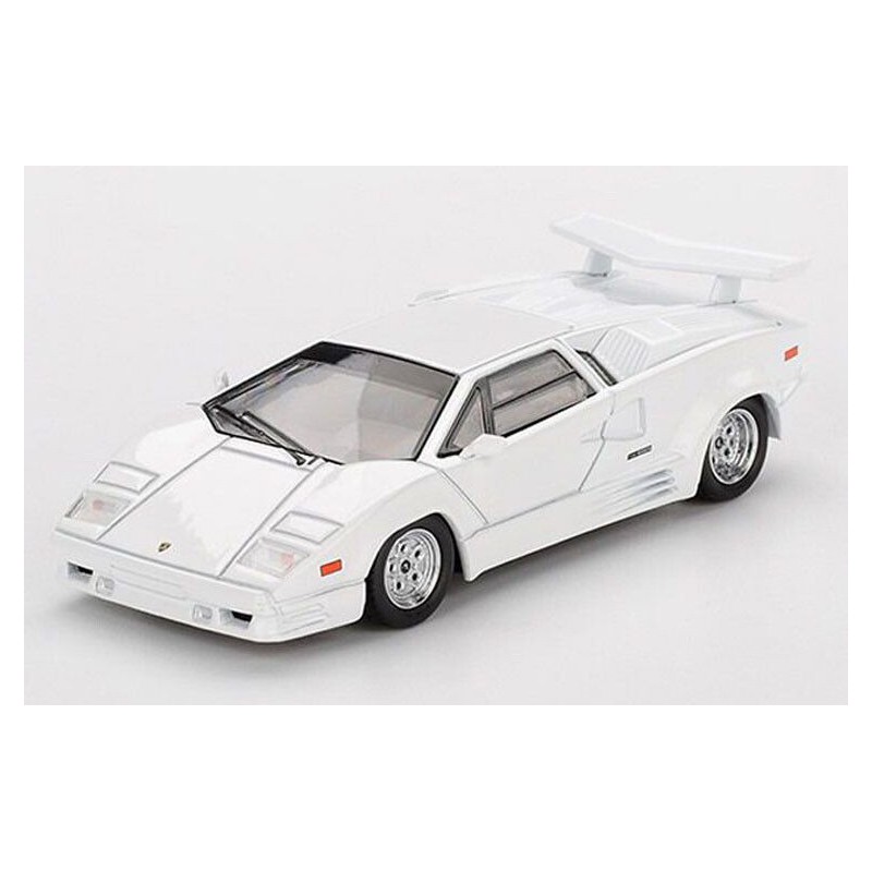 Lamborghini Countach 25th anniversary '89, wit 1:64 MiniGT (1134)