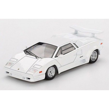 Lamborghini Countach 25th anniversary '89, wit 1:64 MiniGT (1134)