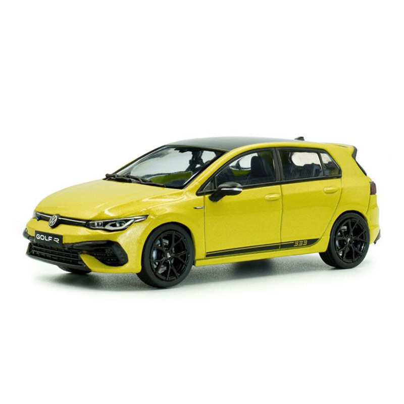 VW Golf R 333 limited edition '23, geel - 1:43 - Solido