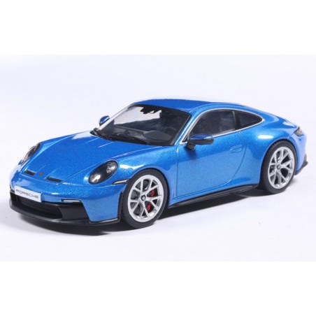 Porsche 911 (992) GT3 Touring '23, blauw metallic - 1:43 - Solido