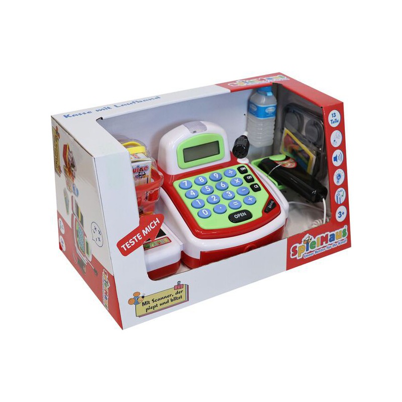 Spielmaus Kassa met lopende band en accessoires