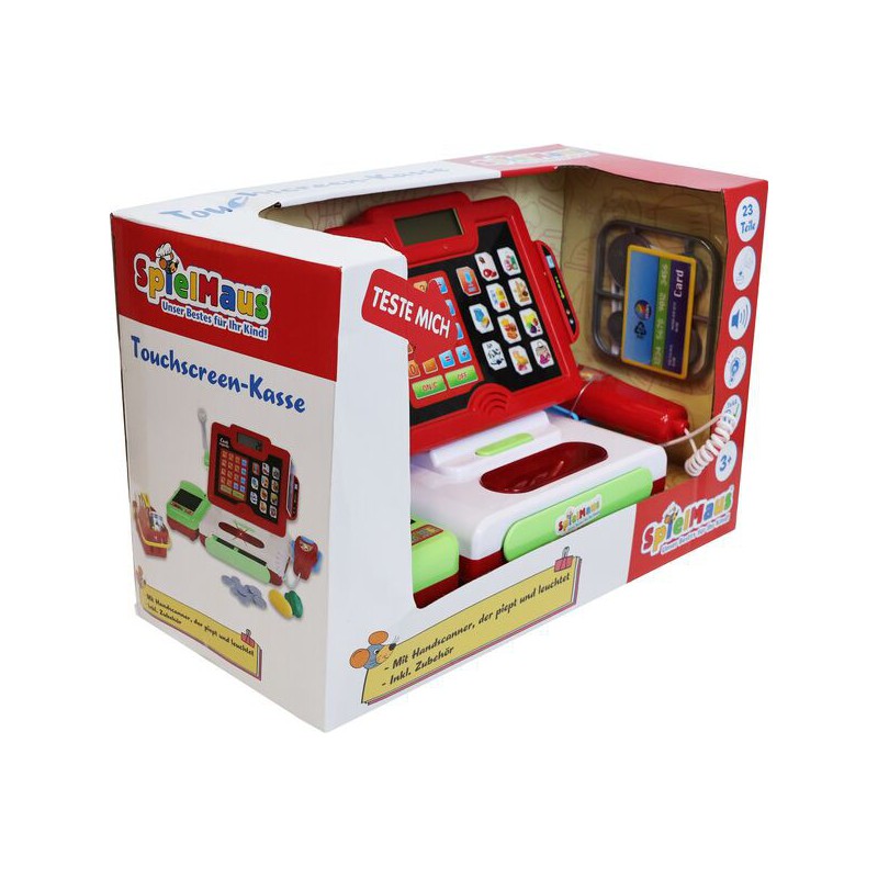 Spielmaus Touchscreen kassa met accessoires