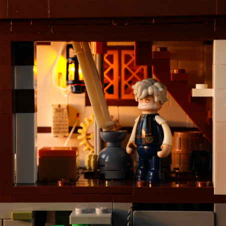 Lumibricks F9061 - Medieval water mill, 1278 steentjes