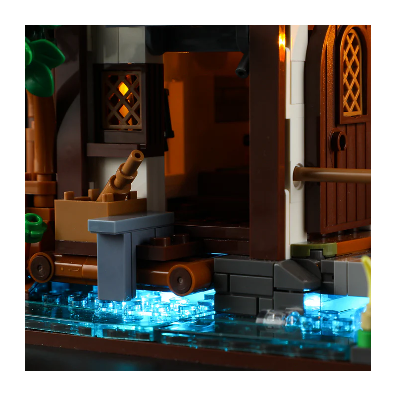 Lumibricks F9061 - Medieval water mill, 1278 steentjes