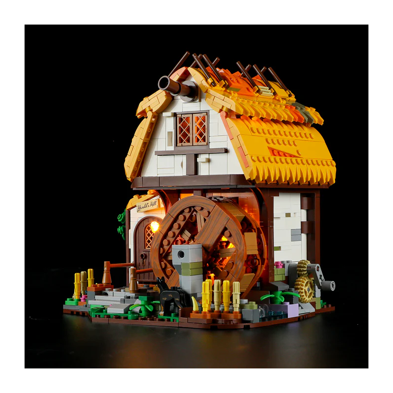 Lumibricks F9061 - Medieval water mill, 1278 steentjes