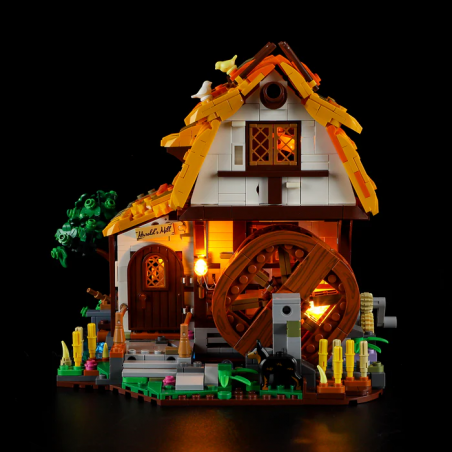 Lumibricks F9061 - Medieval water mill, 1278 steentjes