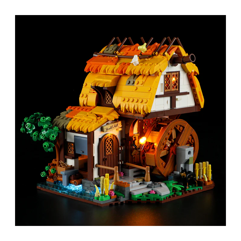 Lumibricks F9061 - Medieval water mill, 1278 steentjes