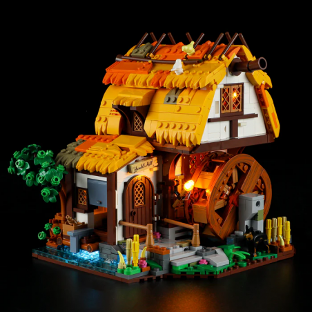 Lumibricks F9061 - Medieval water mill, 1278 steentjes