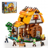 Lumibricks F9061 - Medieval water mill, 1278 steentjes