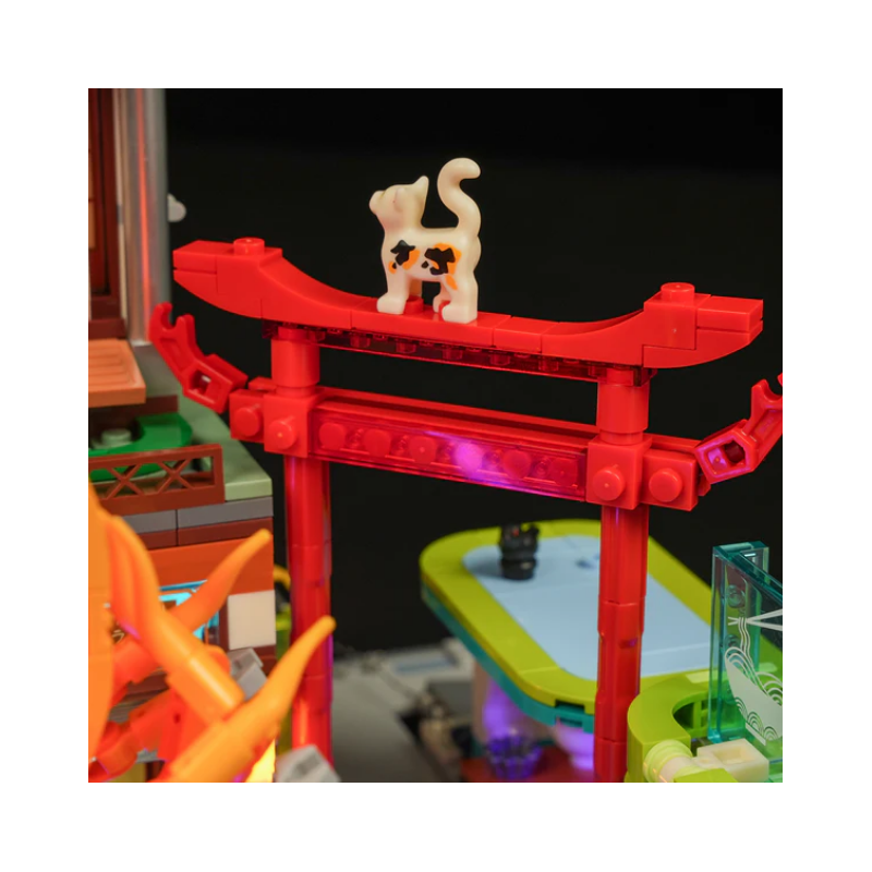 Lumibricks F9073 - Japanse Izakaya, 1987 steentjes