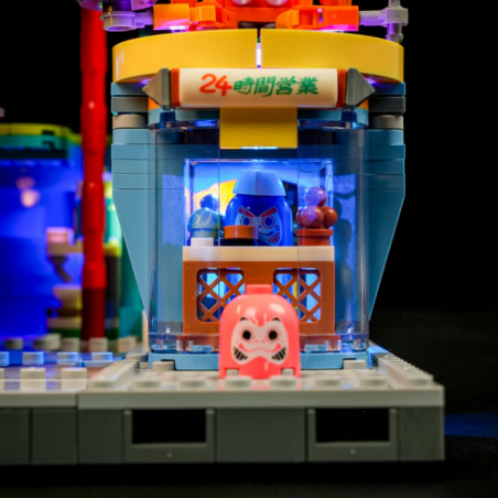 Lumibricks F9073 - Japanse Izakaya, 1987 steentjes