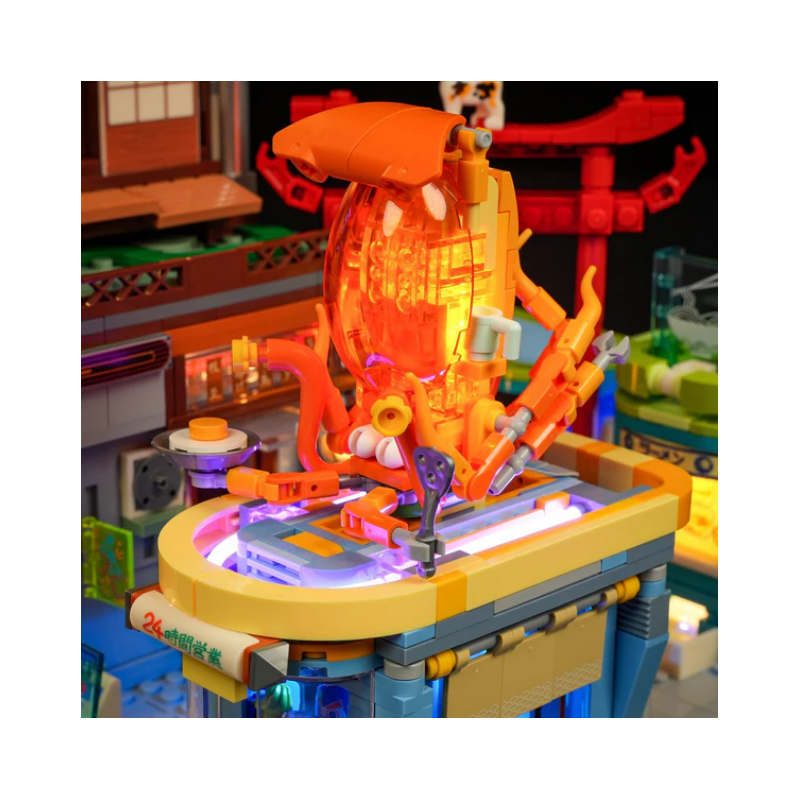 Lumibricks F9073 - Japanse Izakaya, 1987 steentjes