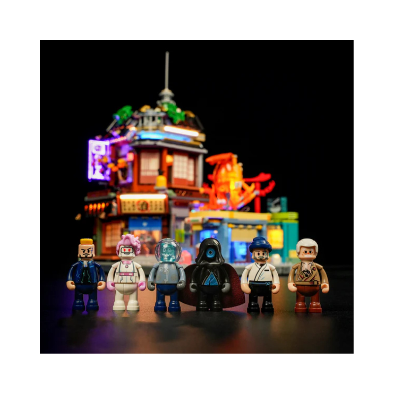 Lumibricks F9073 - Japanse Izakaya, 1987 steentjes