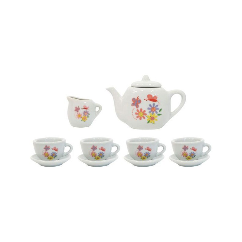 Spielmaus Porseleinen theeservies, 11 stuks