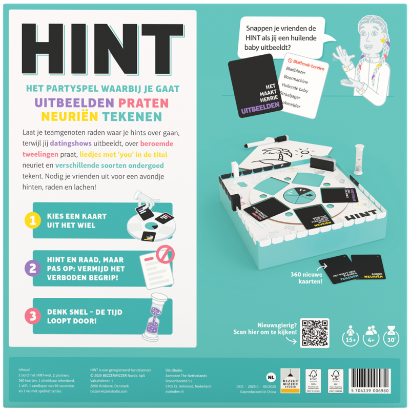 Hint- Partyspel nederlandstalig