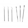 Stainless Steel Probe & Carver Set – 3 Probes + 3 Carvers, HobbyTime