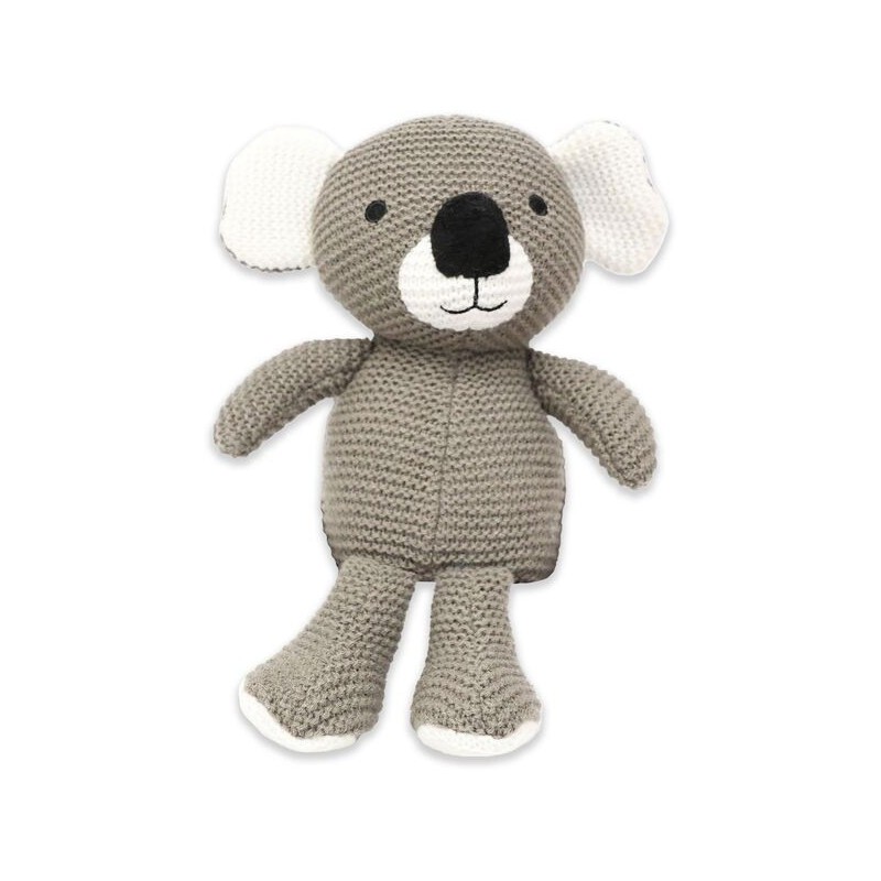 Spielmaus Gebreide knuffels met rammelaar