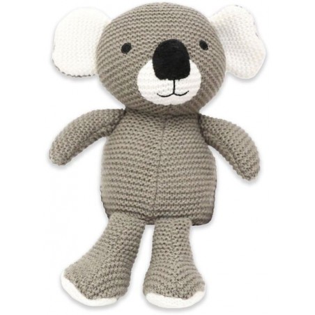 Spielmaus Gebreide knuffels met rammelaar