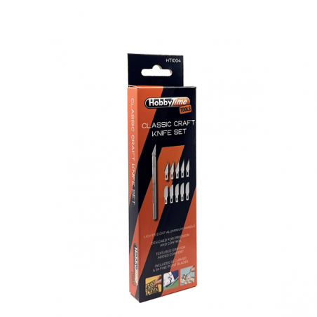 Classic Craft Knife Set - Includes 10 Blades, HobbyTime