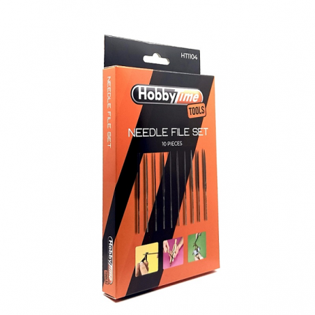 Needle File Set - 10 Pieces, HobbyTime