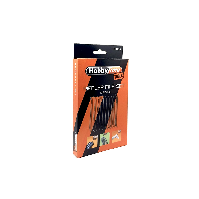 Riffler File Set - 10 Pieces, HobbyTime