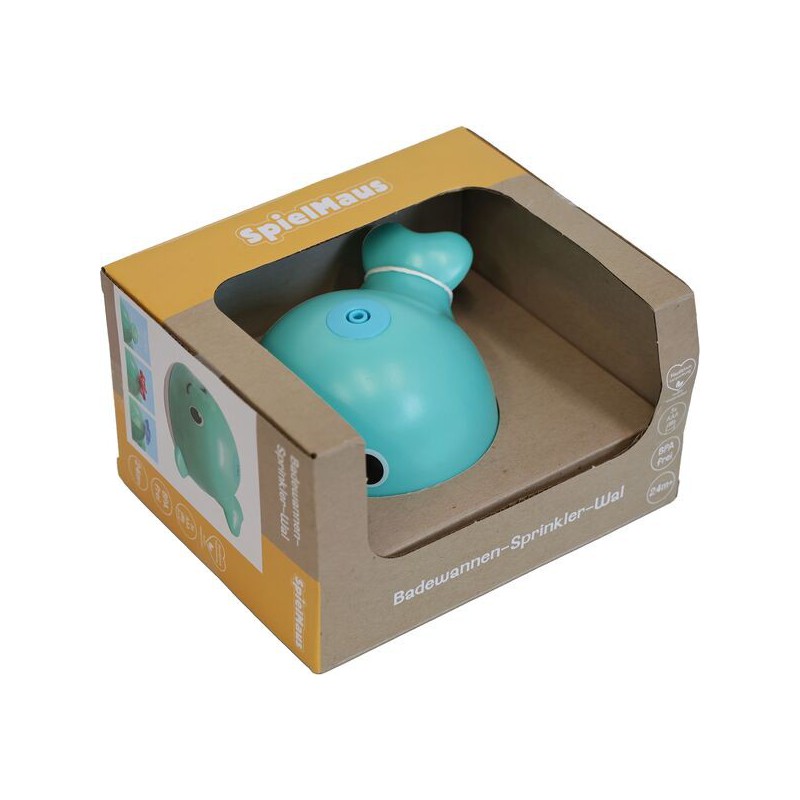 Spielmaus Spuitende badwalvis