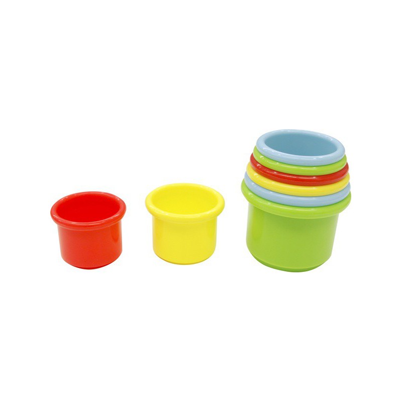 Spielmaus Stapelbekers, 8 stuks