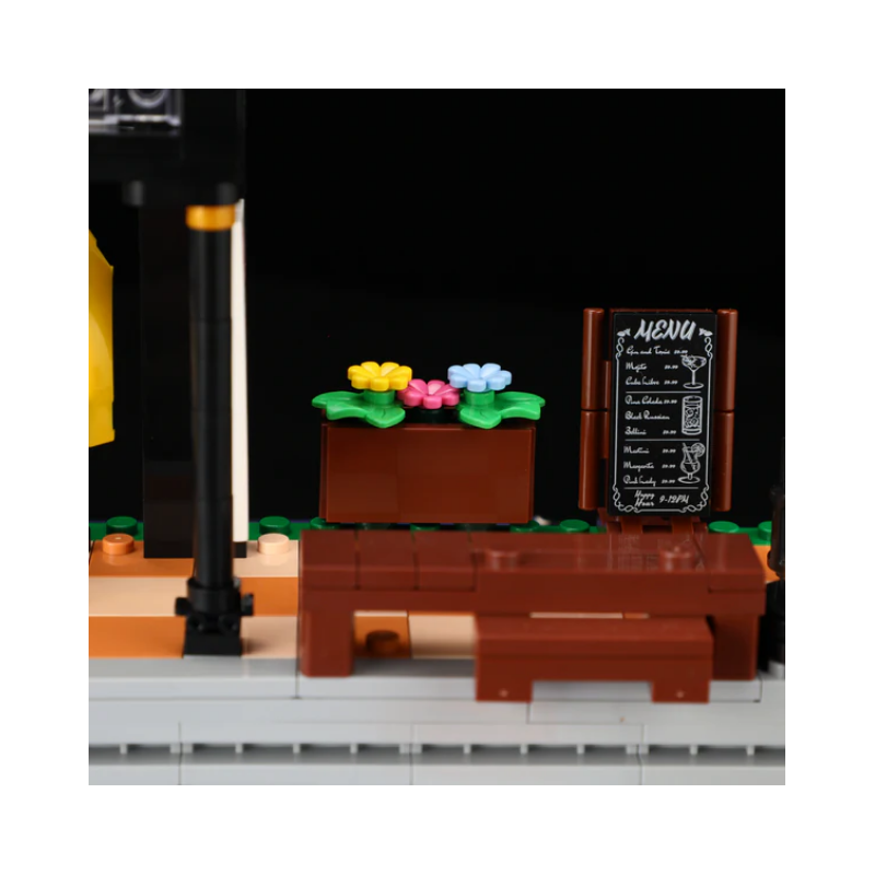 Lumibricks L9084 - Heritage tram and station, 1274 steentjes