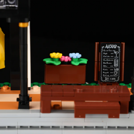 Lumibricks L9084 - Heritage tram and station, 1274 steentjes