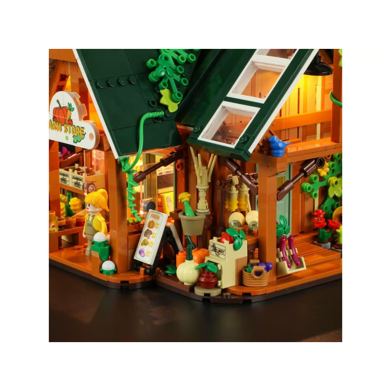 Lumibricks F9029 - Farm store, 1523 steentjes