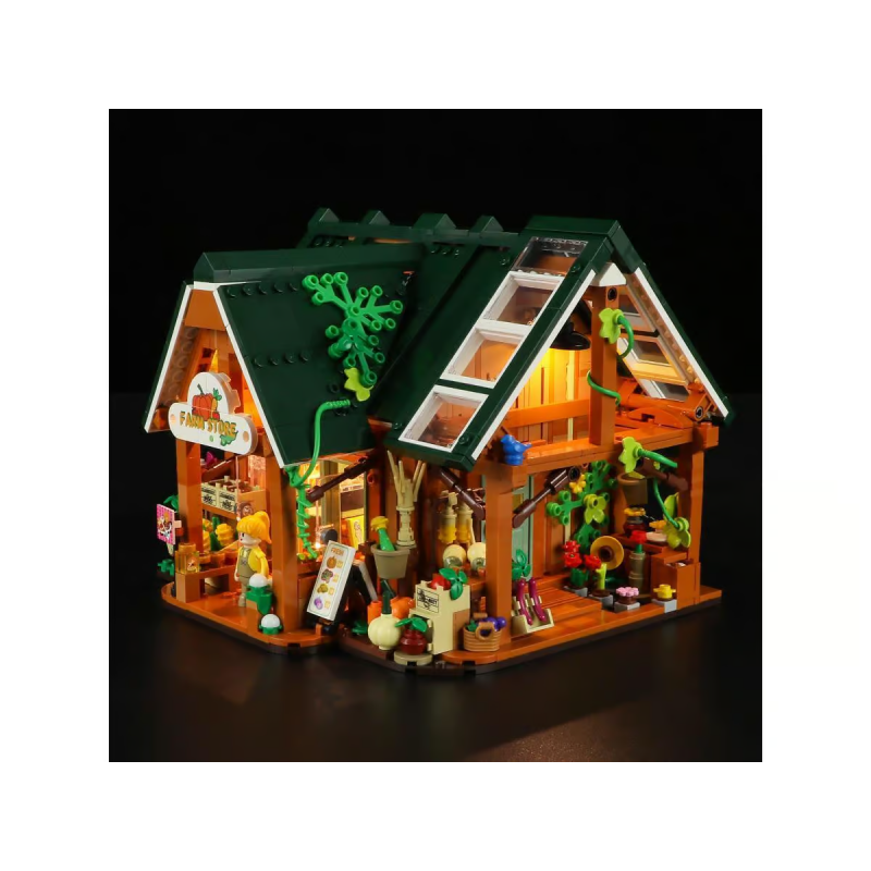 Lumibricks F9029 - Farm store, 1523 steentjes