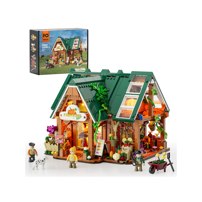 Lumibricks F9029 - Farm store, 1523 steentjes