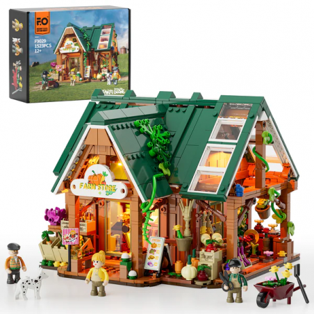 Lumibricks F9029 - Farm store, 1523 steentjes