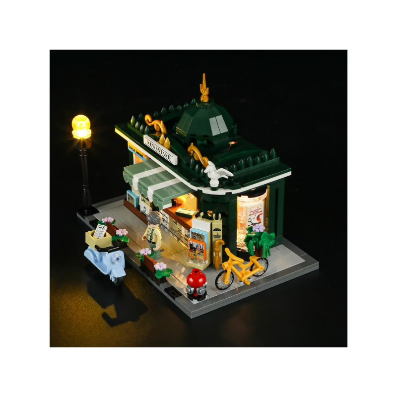 Lumibricks F9023 - Newsstand, 566 steentjes