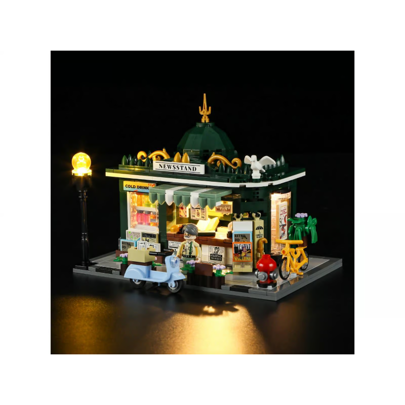 Lumibricks F9023 - Newsstand, 566 steentjes