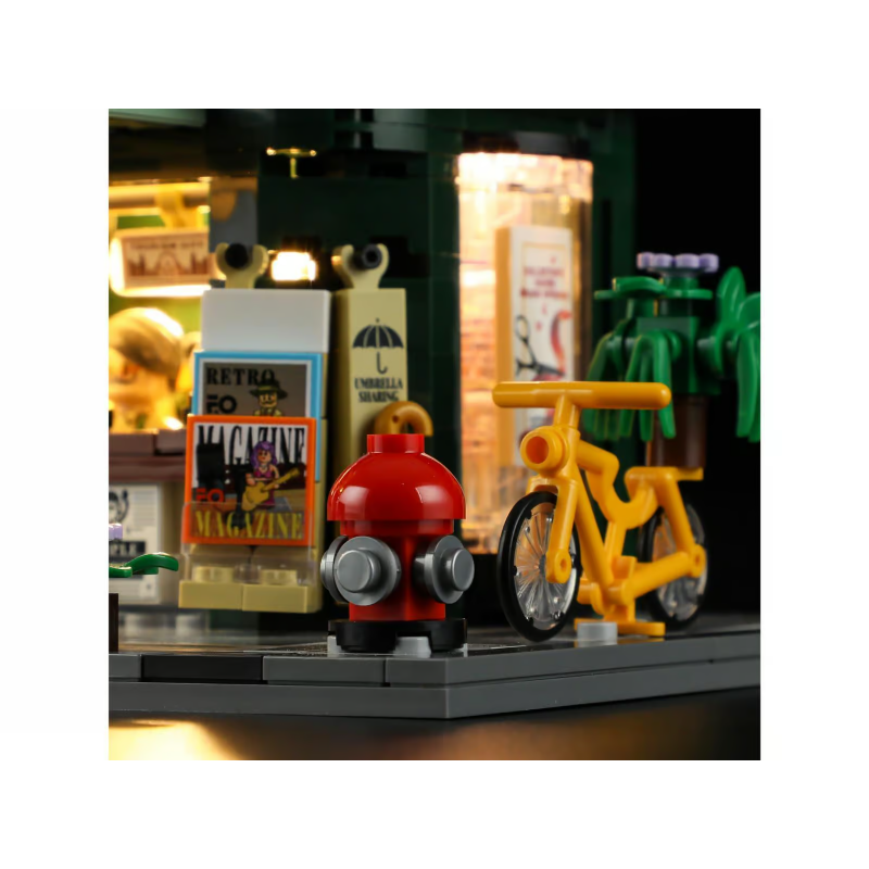 Lumibricks F9023 - Newsstand, 566 steentjes