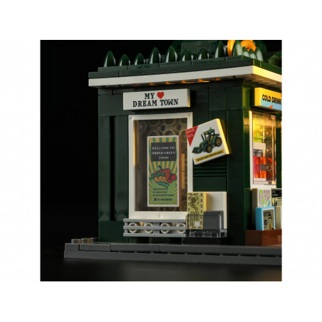 Lumibricks F9023 - Newsstand, 566 steentjes